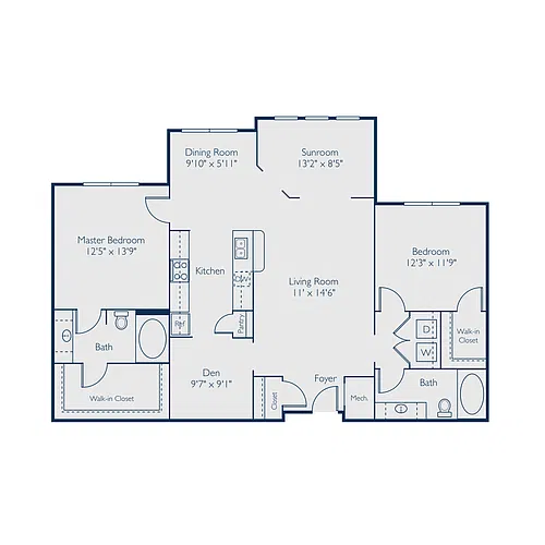 Floor plan B11