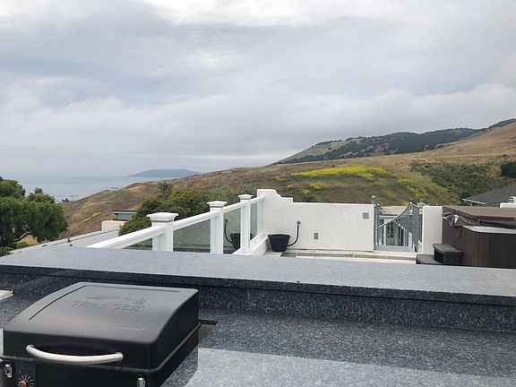 Avila, Port San Luis, Pismo Preserve Views standing behind bar while you barbecue.