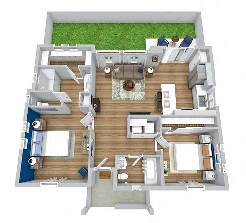 Floor plan The Retreat