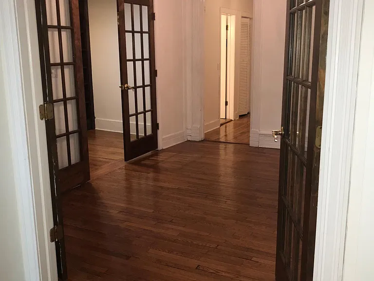 French doors into the dining room/lounge room