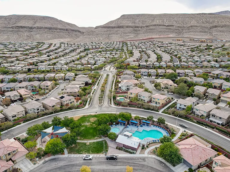 Aerial View - One of the community Pool and Playground walking distance