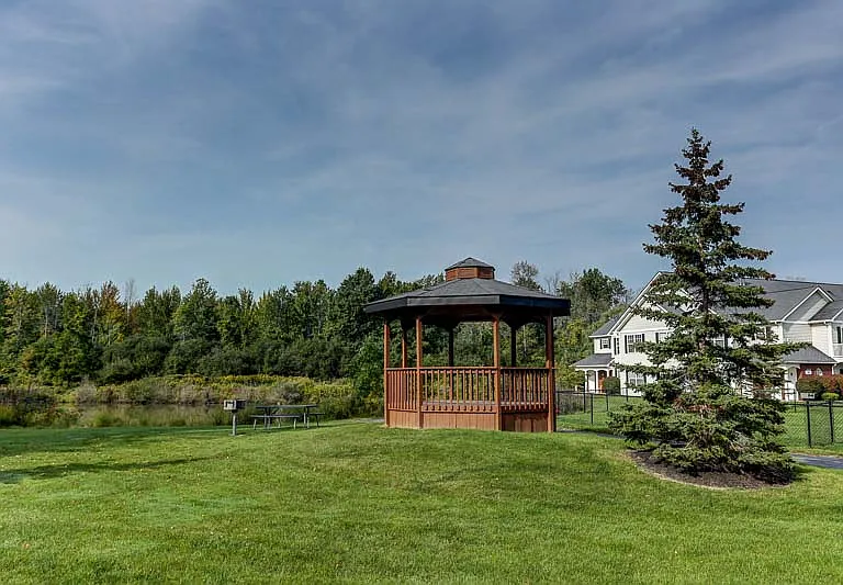 Peaceful Gazebo Overlooking Creek