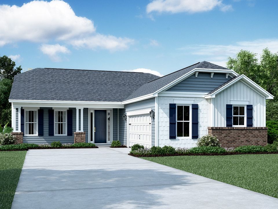 Elevation E - Shown with Opt. Brick