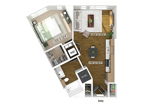 Floor plan A1