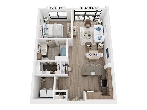 Floor plan A7