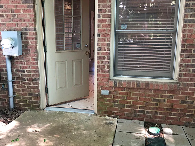 The rear patio offers a great space for entertaining or just relaxing.