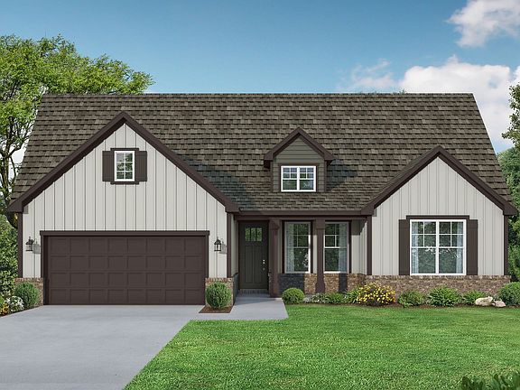 The Rockford C by Davidson Homes with Hardie Siding