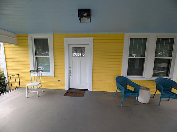 Inviting front porch