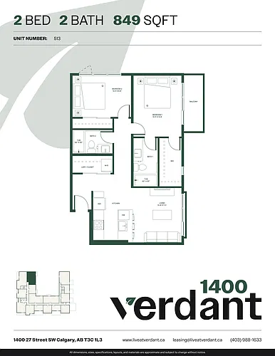 Floor plan 2 Bedroom 2 Bath 2 Bed 2 Bath 3