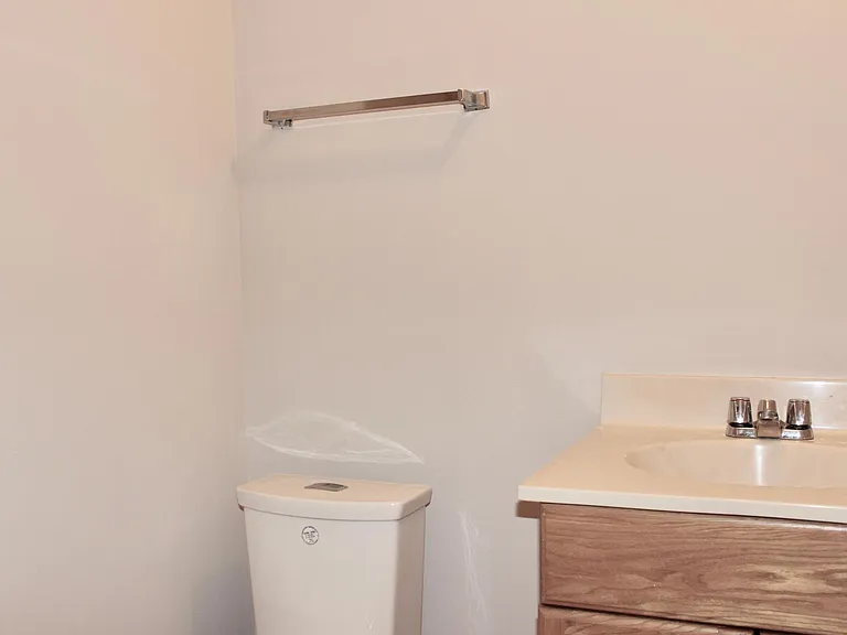 Half Bath on First Floor