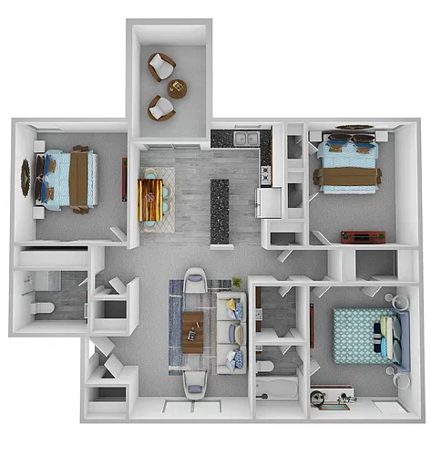 Floor plan C2