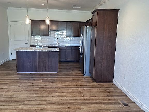Kitchen and front living space