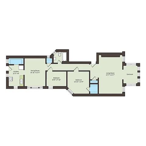 Floor plan 5128-2bD
