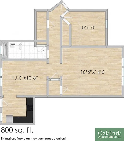 Floor plan 248 Washington B