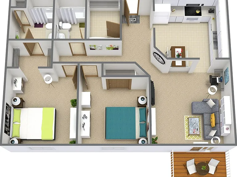 The Boulder Apartments — Photo 73