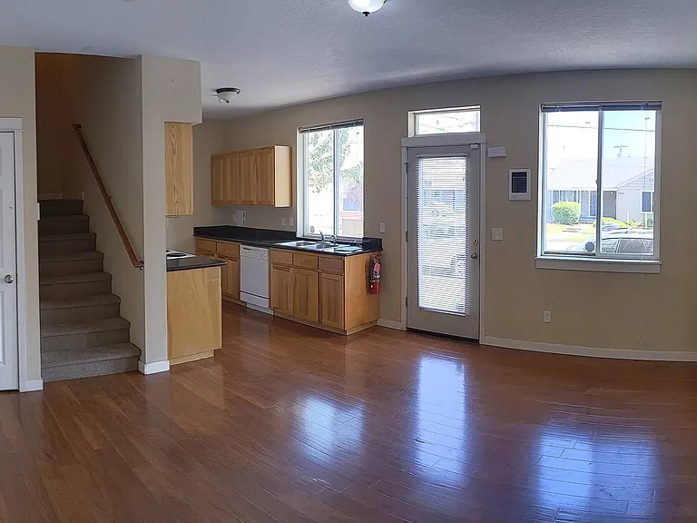 Unit #1 - Living room and kitchen Unit #1 - Living room and kitchen