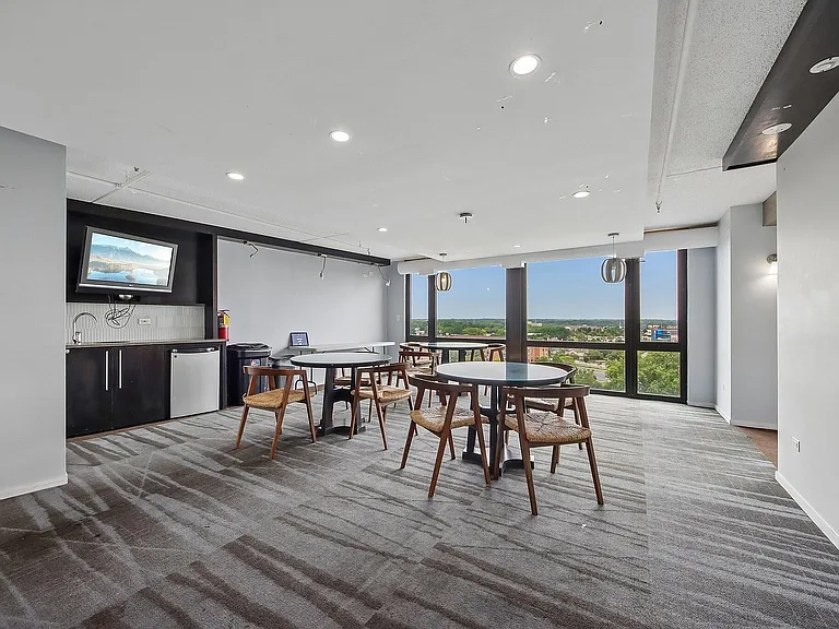 Chic, modern communal area