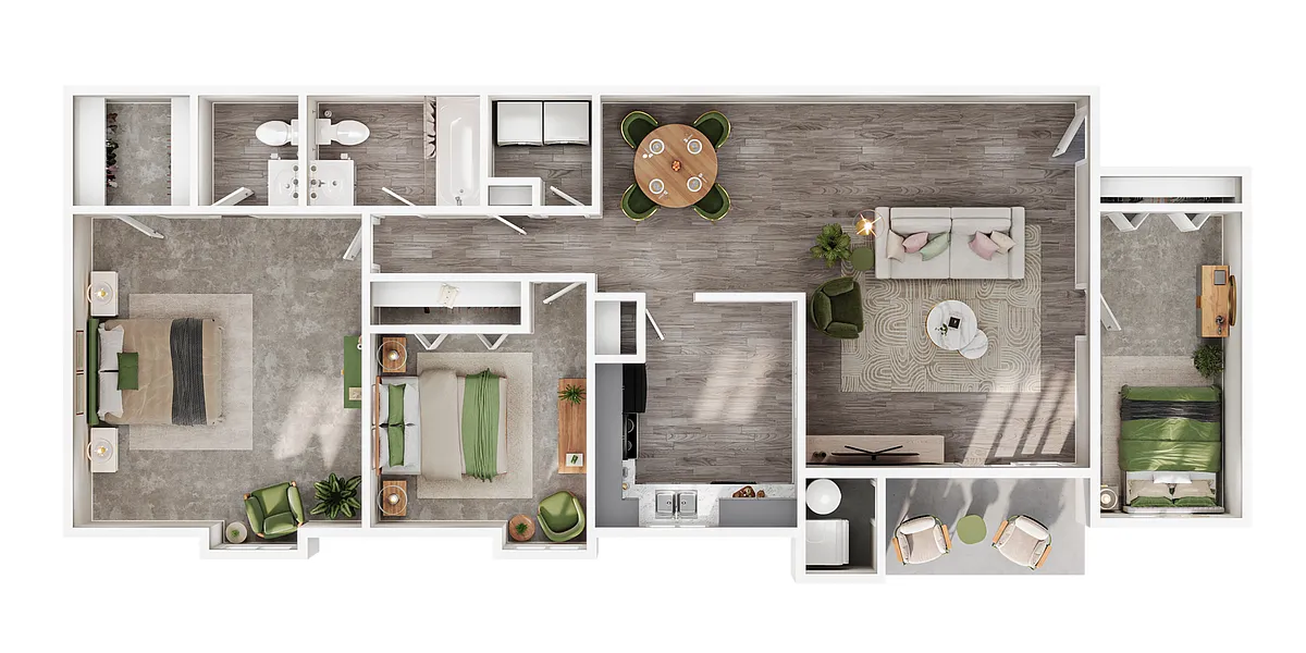 Floor plan The Evergreen
