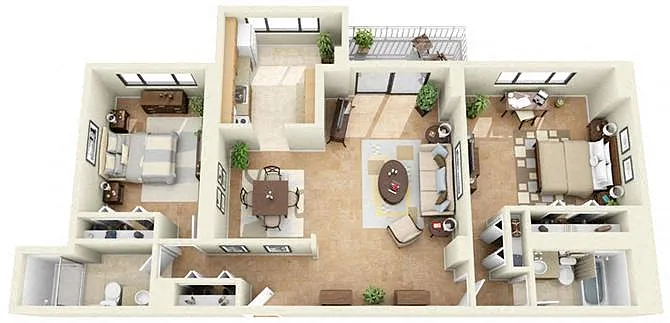 Floor plan CHARLES