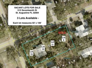 515 17th St LOT 15, Saint Augustine, FL 32084