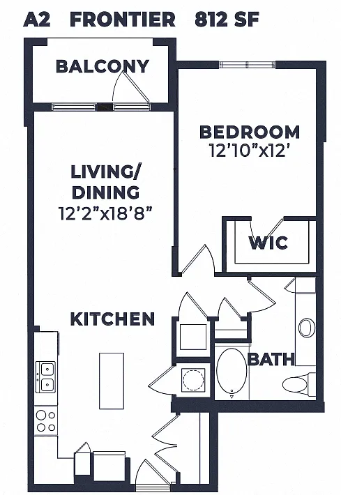Floor plan The Frontier