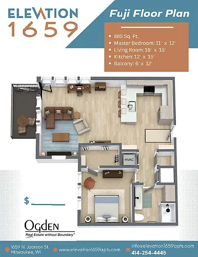 Floor plan The Fuji