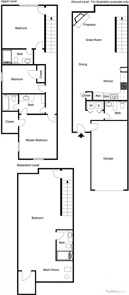 Floor plan 3 Bedroom