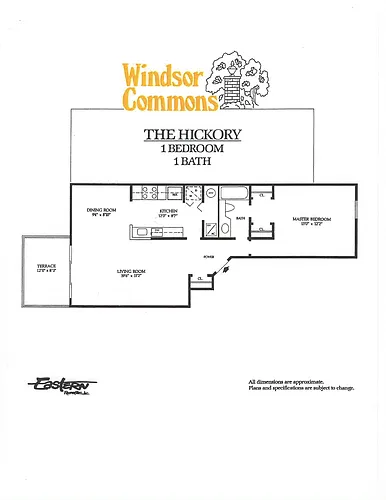 Floor plan Hickory