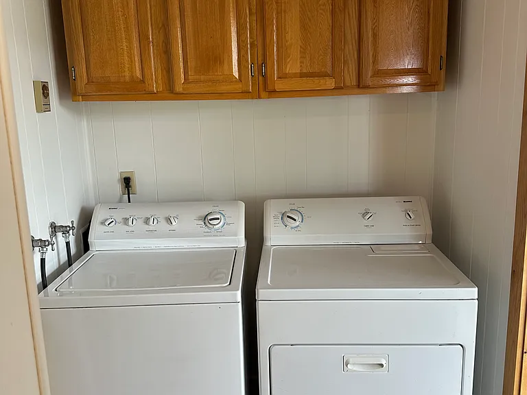 Washer and dryer