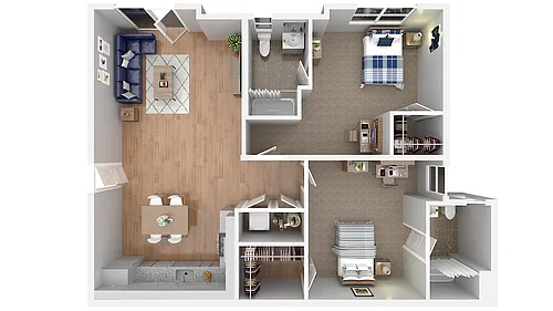 Floor plan The Flat