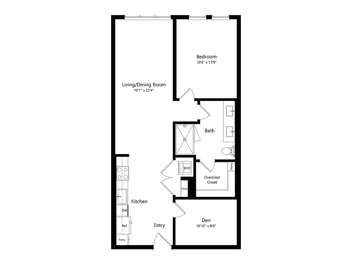 Floor plan A8