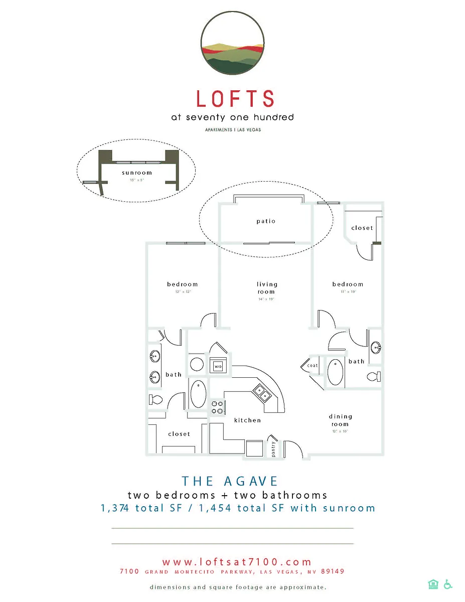 Floor plan The Agave