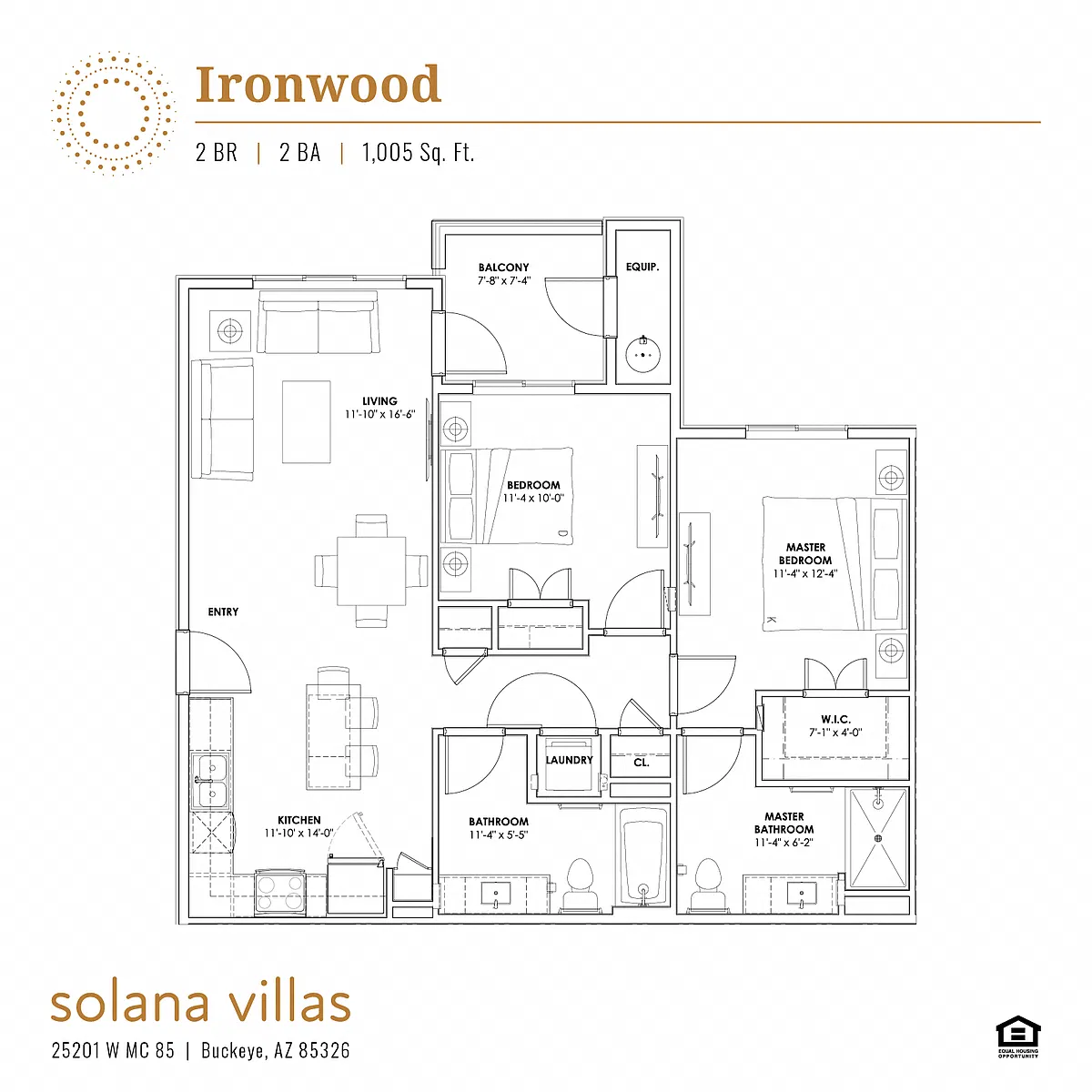 Floor plan Ironwood
