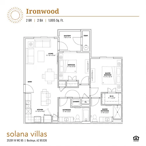 Floor plan Ironwood