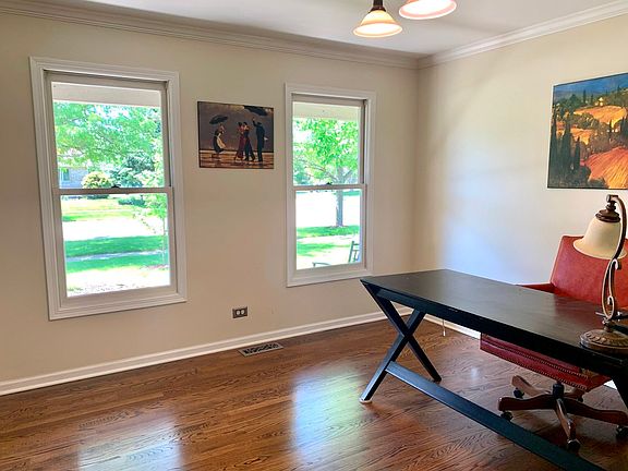 Front room office, could be a formal dining room
