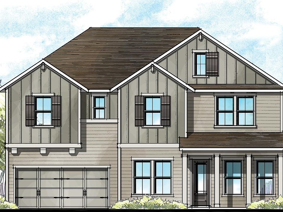 The Alexander Florida Farmhouse Elevation