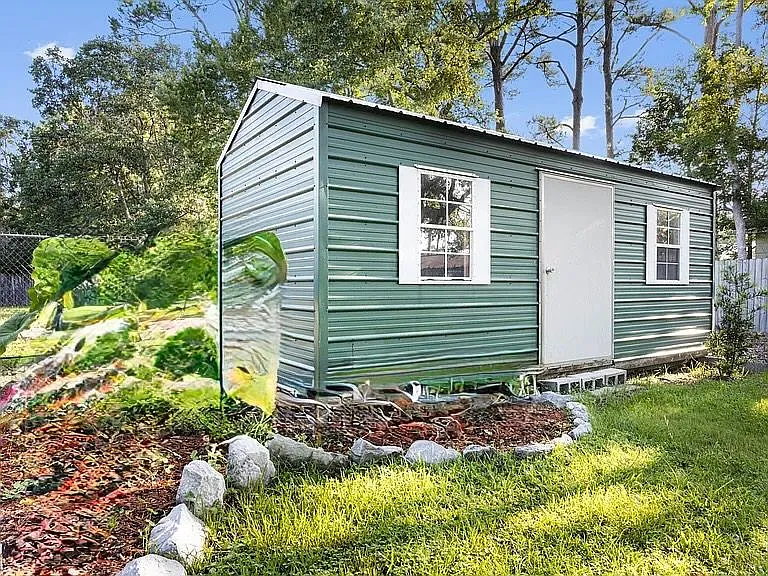 Rear Yard Storage shed