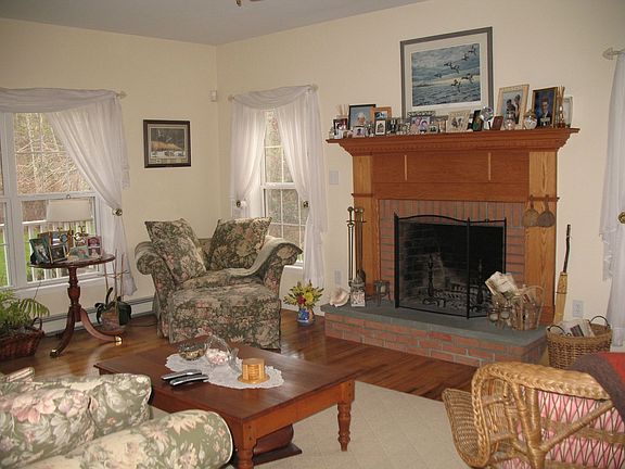 Living Room with Fireplace