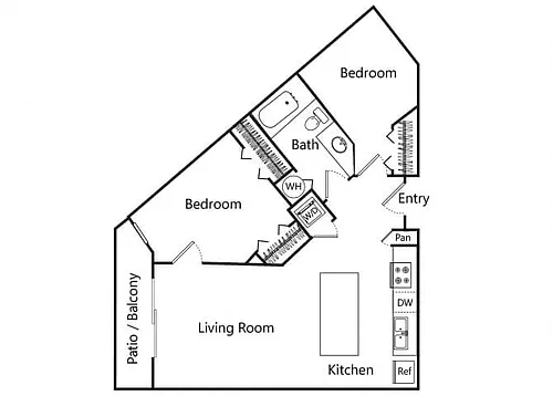 Floor plan A11D Den