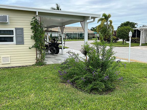 Across from Community Center