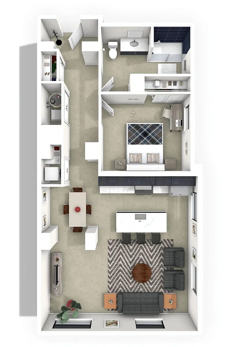 Floor plan D