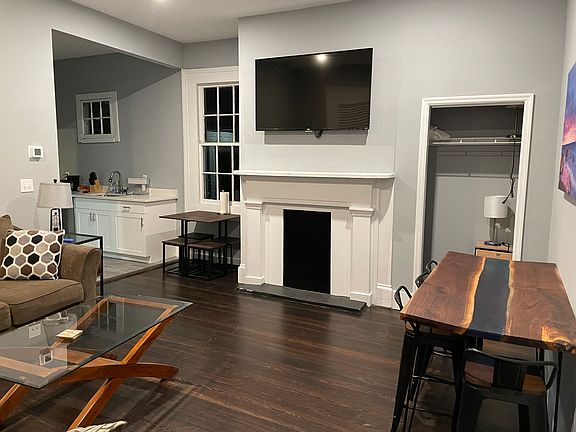 Living room from front door