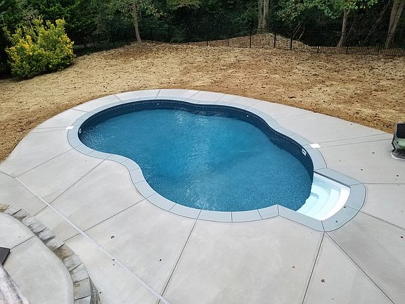 Pool installed Oct 2018