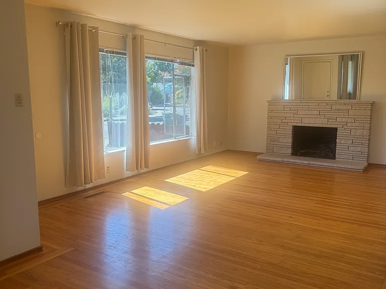 Family room, front of house
