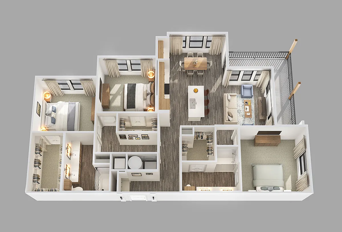 Floor plan C1
