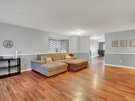 Inviting LR with wood floors