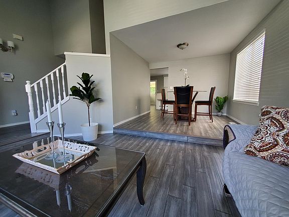 Formal living room and dining room