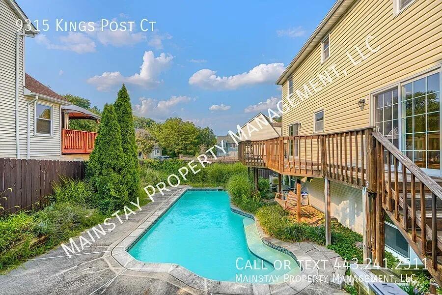 Beautiful 4 Bed 3 Full 1 Half Bath Home In Howard County With Pool! — Photo 2