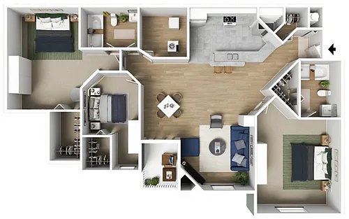 Floor plan The Seabreeze