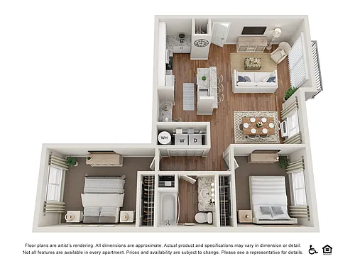 Floor plan Lake, Rain, Swift, Tail - Premium